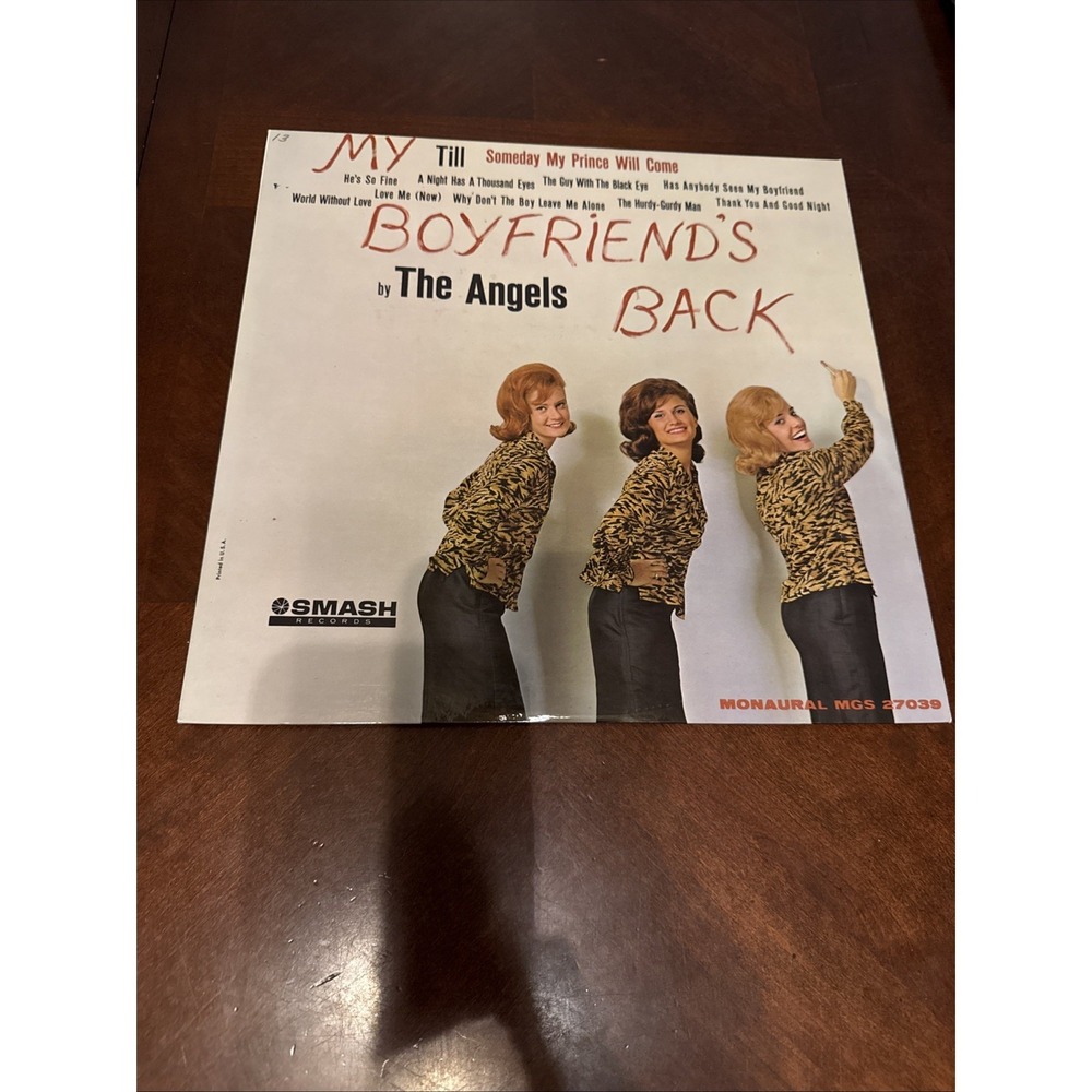 THE ANGELS My Boyfriend's Back - 1963 1st Press Smash Mono LP